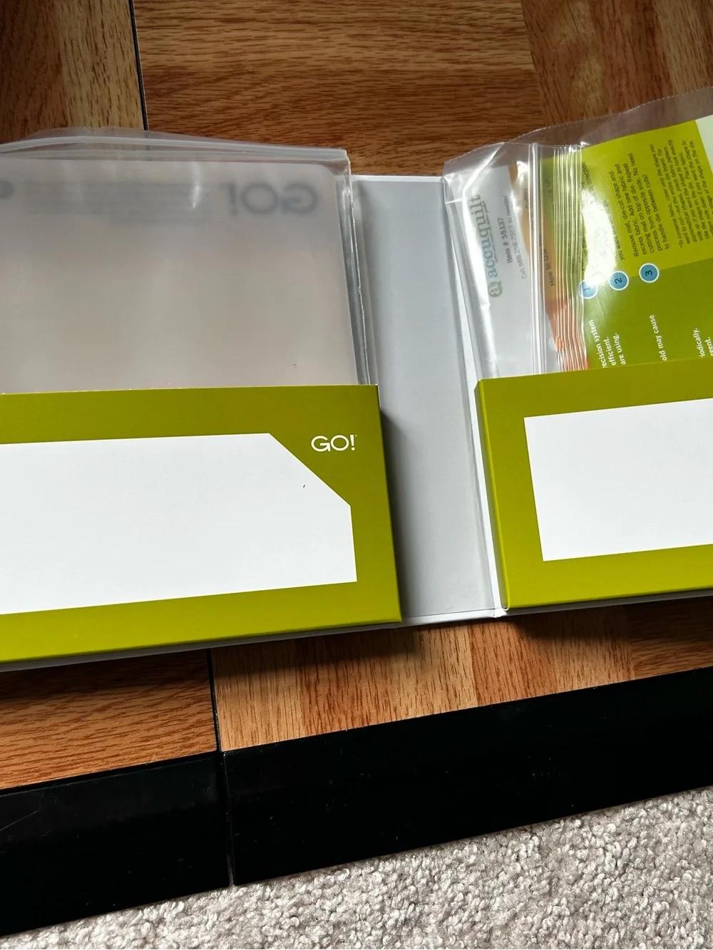 Accuquilt go storage